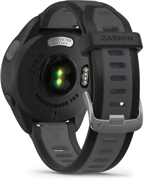 Smartwatch Garmin Forerunner 165 GPS Black/Slate Grey (010-02863-20) - obraz 5