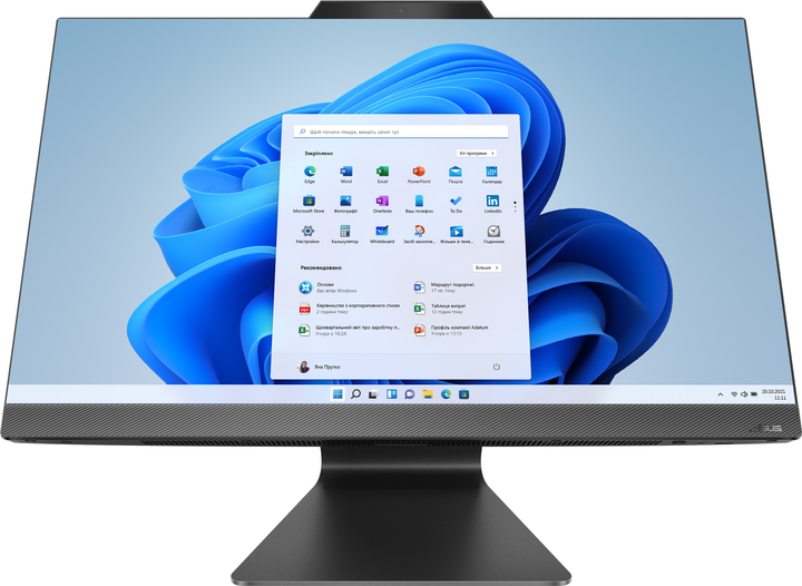 Monoblok ASUS ExpertCenter F3 AiO 27 F3702WFA Black (F3702WFAK-BPE003W) - obraz 2