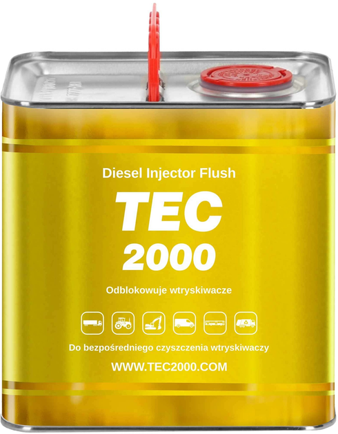 Preparat do czyszczenia wtrysków TEC 2000 Diesel Injector Flush 2500 ml (5904100073283) - obraz 1