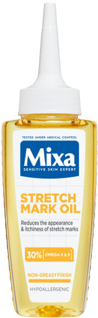 Olejek na rozstępy Mixa Niacinamide Bright z kwasami omega 6 i 9 100 ml (3600551164557) - obraz 1