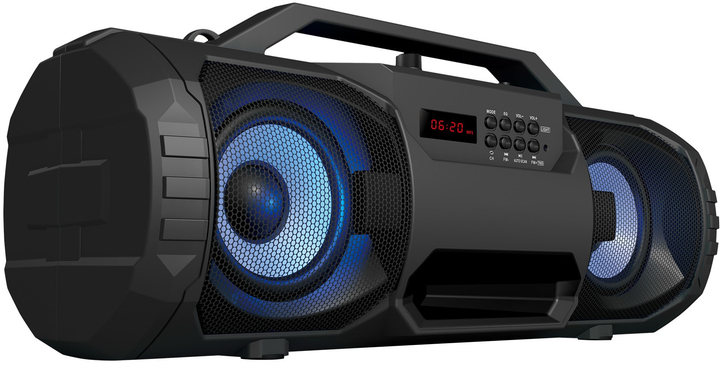 Портативна колонка Platinet Boombox Classic 12W RGB LED (PMPB350) - зображення 3