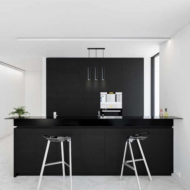 Żyrandol wiszący DPM SL-0152 3 x GU10 Black (5906881231081) - obraz 5