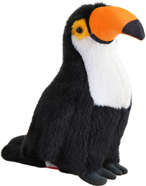 М'яка іграшка Lean Toys Тукан Білий 35 см 13828 (5905991033196) - зображення 1