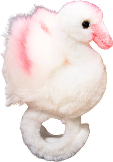 Maskotka-bransoletka Lean Toys Łabędź Biały 13938 (5905991033882) - obraz 1