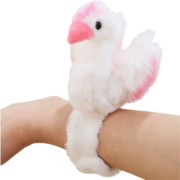 Maskotka-bransoletka Lean Toys Łabędź Biały 13938 (5905991033882) - obraz 3