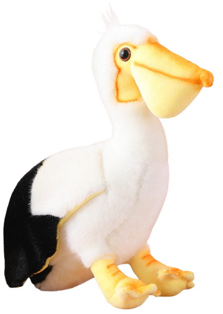 М'яка іграшка Lean Toys Пелікан 24 см 13949 (5905991033936) - зображення 1