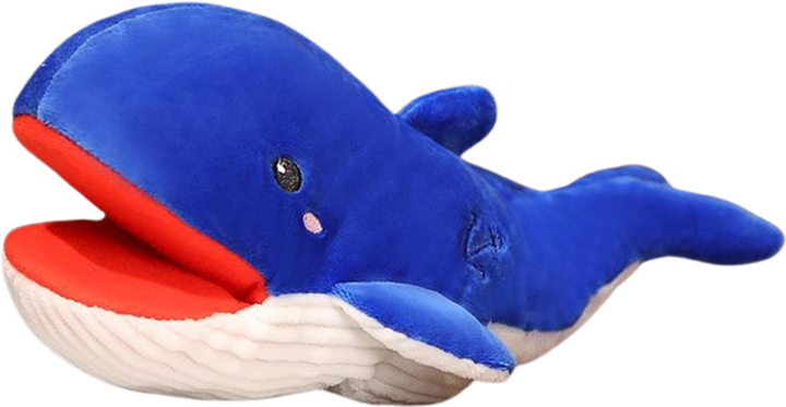 Лялька на руку Lean Toys Кит Блакитний 30 см 16405 (5905679079157) - зображення 1