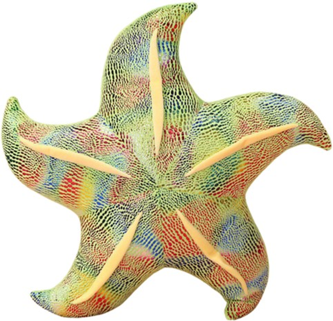 Maskotka-poduszka Lean Toys Rozgwiazda Zielona 20 cm 16796 (5905884451137) - obraz 1