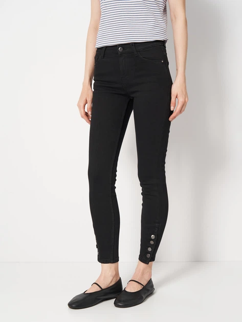 ちょみ Джинси Skinny жіночі Mohito 9625O-99J 32 Чорні (5904620512187