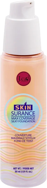 Тональна основа для обличчя J.Cat Beauty Skinsurance Max Coverage 106 Soft Beige 30 мл (648260425494) - зображення 1