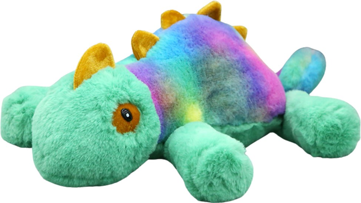 Maskotka-przytulanka Lean Toys Kameleon Kolorowy 45 cm 22151 (5905991045076) - obraz 1