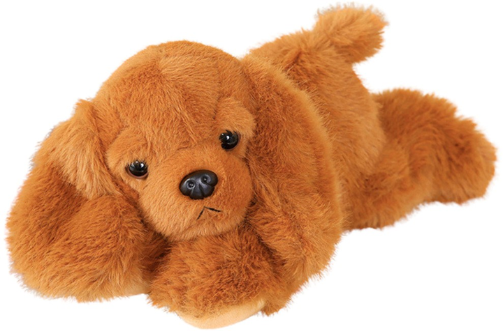 Maskotka Lean Toys Cocker Spaniel z obciążonymi łapami Brązowy 30 cm 22435 (5905991047919) - obraz 1