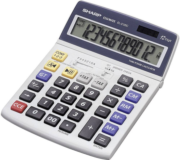 Kalkulator Sharp Desktop Box EL-2125C (SH-EL2125C) - obraz 2