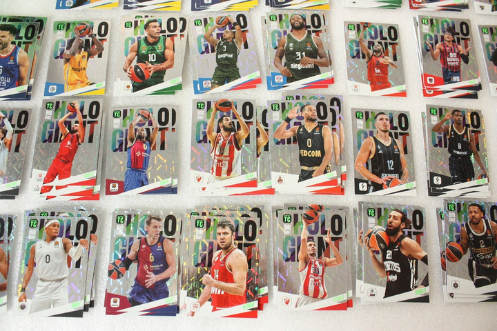 Zestaw kart kolekcjonerskich Panini Euroleague Top Class: Display of 24 Packs 108357 (8051708023930) - obraz 3