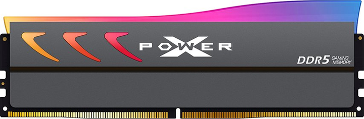 Pamięć RAM Silicon Power DDR5-6000 65536MB PC5-48000 (Kit of 2x32768MB) XPOWER Storm RGB Gray (SP064GXLWU60BFDK) - obraz 2