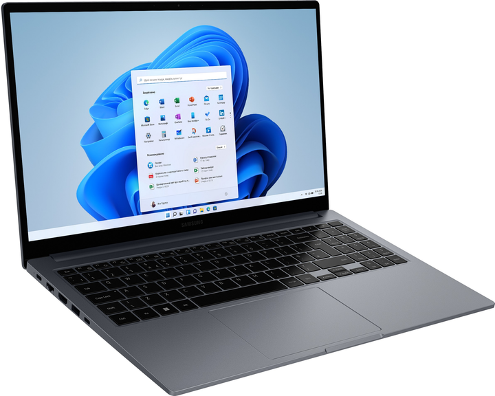 Laptop Samsung Galaxy Book4 (NP750XGK-KG1SE) Gray - obraz 4