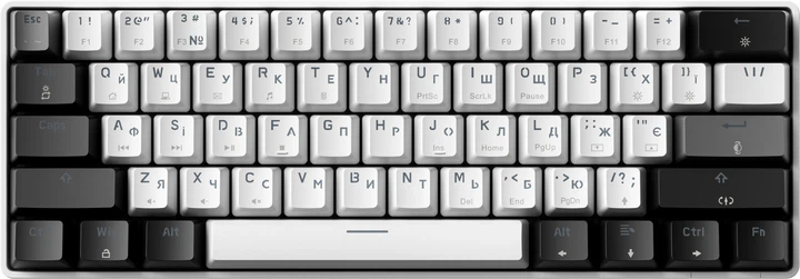 Клавіатура дротова GamePro Genesis Infinity MK130BW Outemu Swithes
