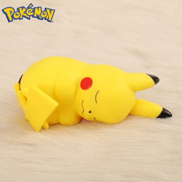 Світлодіодний нічник Pokemon Pikachu Takara Tomy, жовтий, дитячий прикроватний світильник, 10–12 см - Фото 1 Світлодіодний нічник Pokemon Pikachu Takara Tomy, жовтий, дитячий прикроватний світильник, 10–12 см - зображення 1