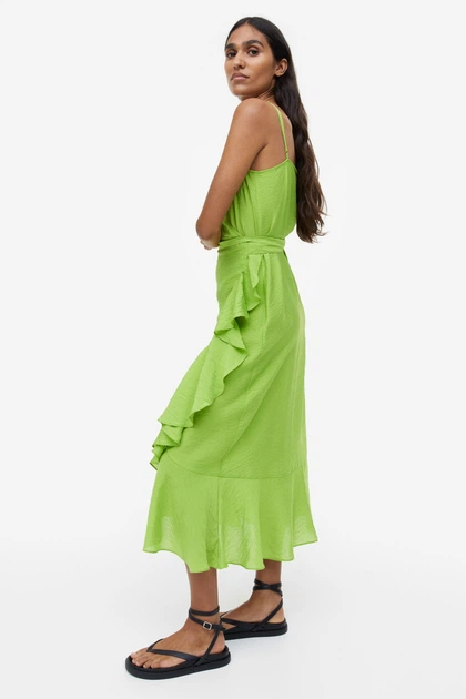 Сукня H&M M зелений 1071187865 - Фото 3 Сукня H&M M зелений 1071187865 - зображення 3