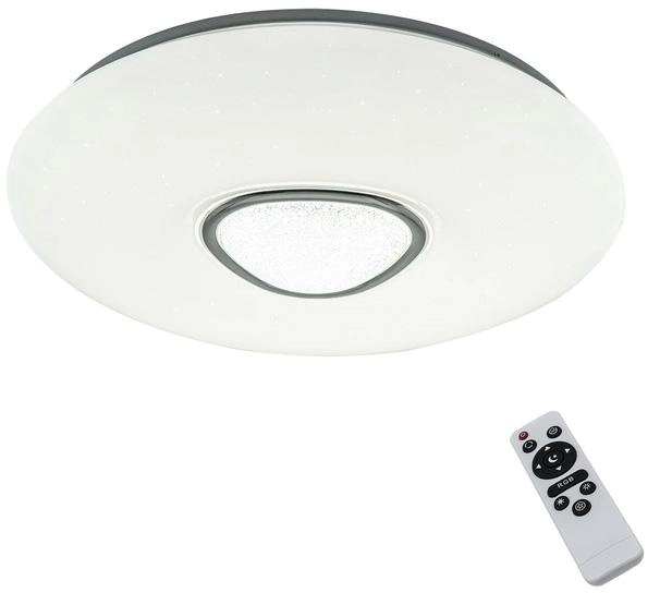 Стельовий світильник Berger 1802-CL-60 White LED 60 Вт 3000-6500K 5100Лм RGB - Фото 1 Стельовий світильник Berger 1802-CL-60 White LED 60 Вт 3000-6500K 5100Лм RGB - изображение 1