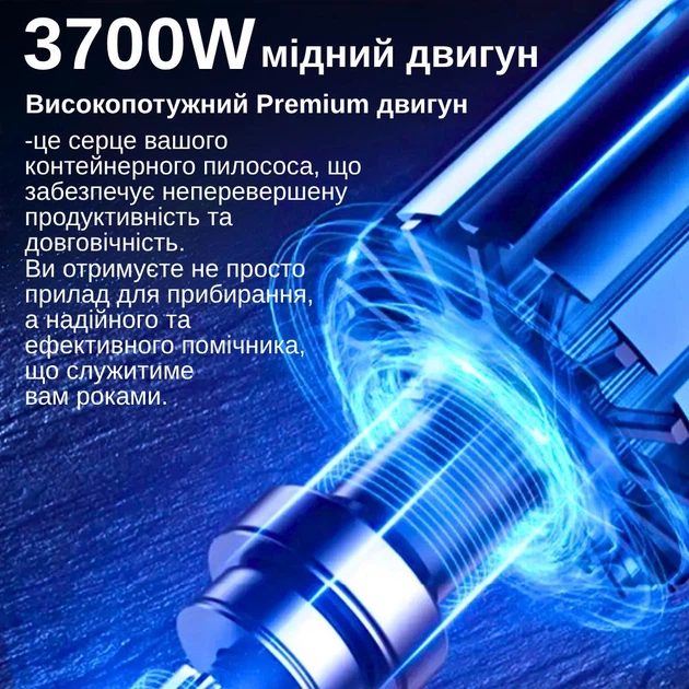 Современный пылесос с турбощеткой без мешка Crownberg CB-0116