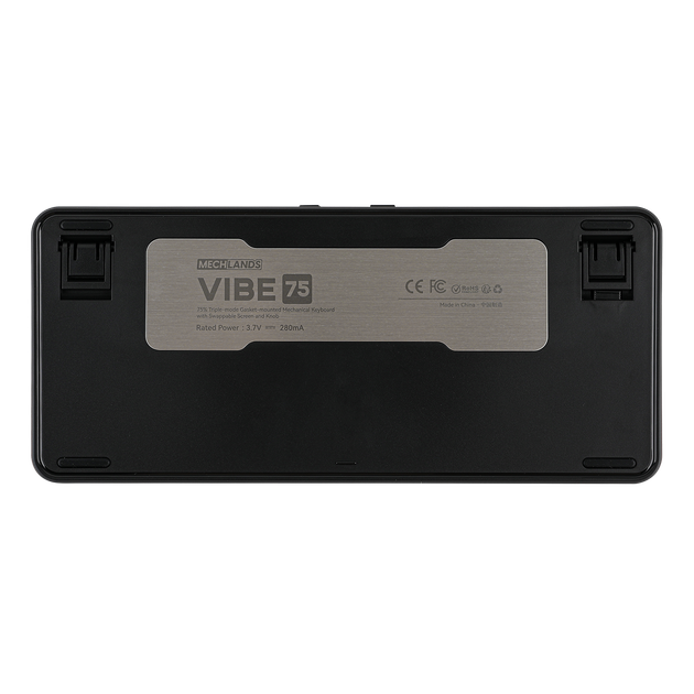 Клавіатура бездротова MechLands Vibe 75 V2 ENG/UKR Black - зображення 5