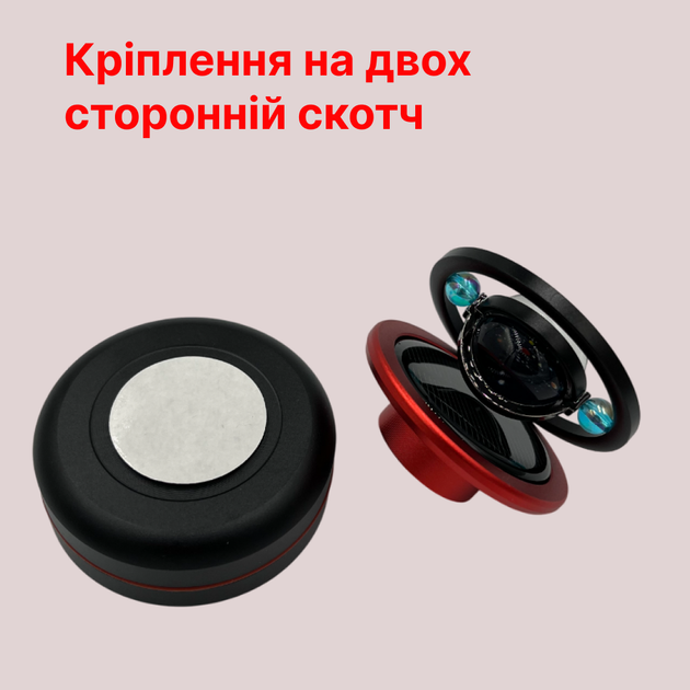 Автомобильный ароматизатор в машину кольца левитации, левитирующие кольца крутящиеся с солнечной панелью - изображение 6