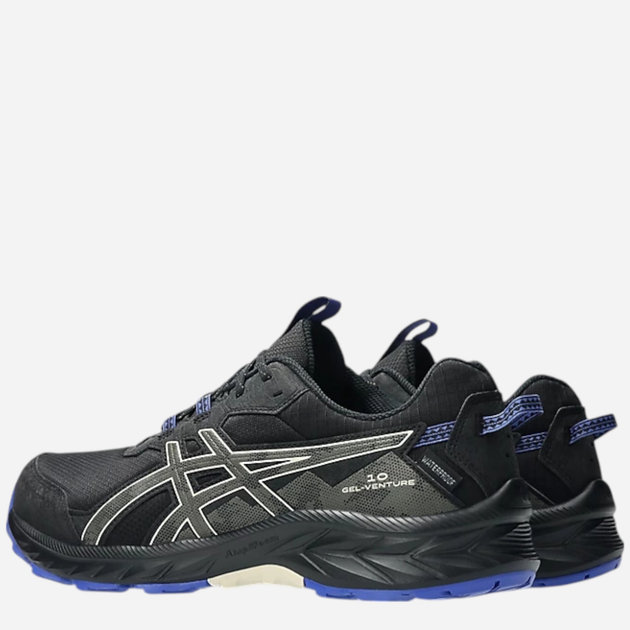 Чоловічі кросівки для бігу ASICS Gel-Venture 10 Waterproof 1011B965-002 44.5 (10.5US) Чорні (4570158689977) - зображення 4