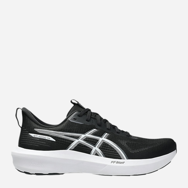 Чоловічі кросівки для бігу ASICS GT-1000 14 1011C077-002 41.5 (8US) Чорні (4570158893770) - зображення 1