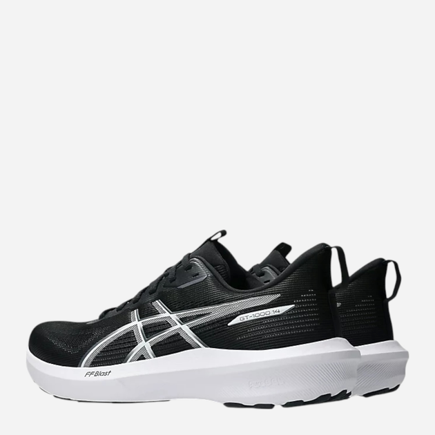Чоловічі кросівки для бігу ASICS GT-1000 14 1011C077-002 46 (11.5US) Чорні (4570158893701) - зображення 4