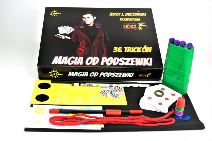 Karty do gry Abino Magia od podszewki 36 trikow (5907438272809) - obraz 2