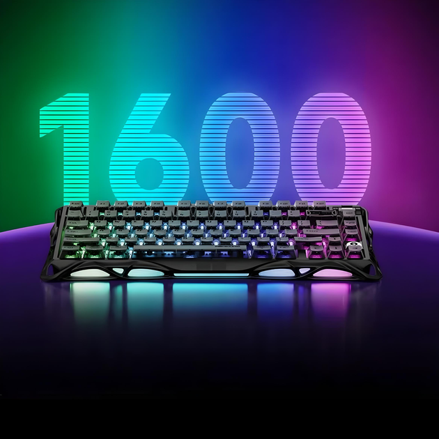 Клавиатура игровая GravaStar Mercury V75 проводная с магнитными переключателями - Stealth Black - изображение 4