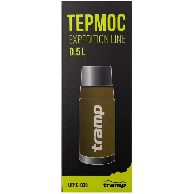Термос Tramp Expedition Line 0,5 л оливковый питьевой термос TRC-030-olive - изображение 5