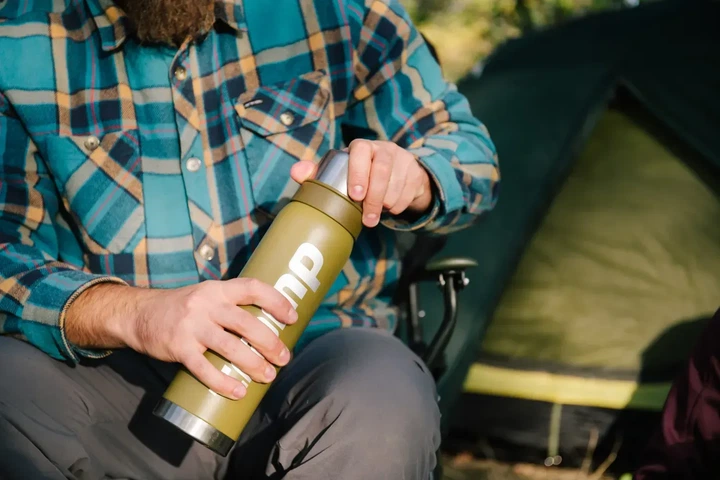 Термос Tramp Expedition Line 0,9 л оливковый TRC-027-olive - изображение 6