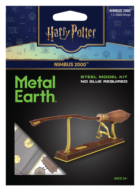 Металевий 3D конструктор "Чарівна мітла Nimbus 2000 Harry Potter" - Фото 7 Металевий 3D конструктор "Чарівна мітла Nimbus 2000 Harry Potter" - зображення 7