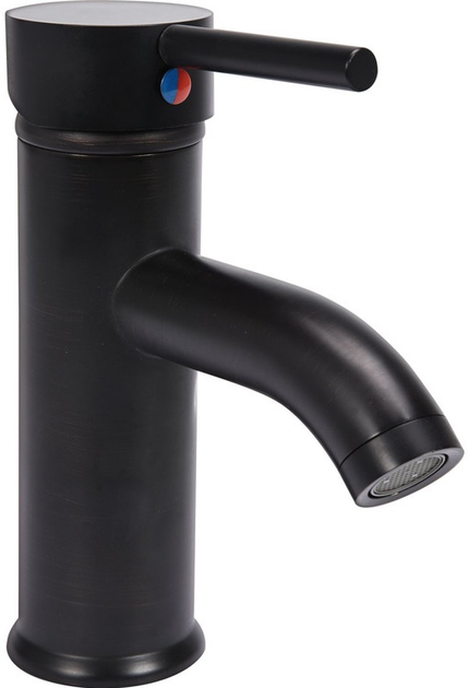 Bateria umywalkowa Fala Retro Black 2 75811 - obraz 1
