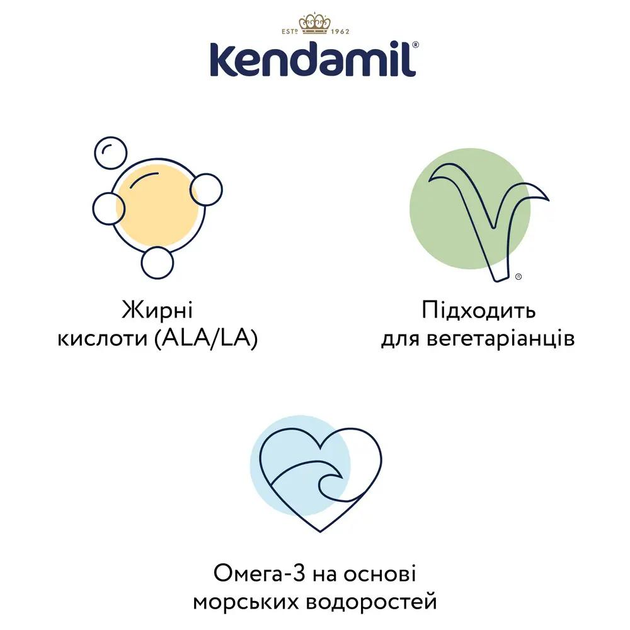 Суміш суха молочна Kendamil проти коліків (0-12 міс) 800 г - изображение 2