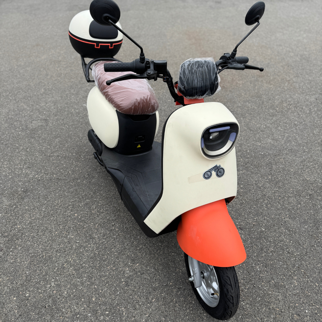 Електроскутер E-Titan Mini 10" Orange-cream - Фото 2 Електроскутер E-Titan Mini 10" Orange-cream - изображение 2