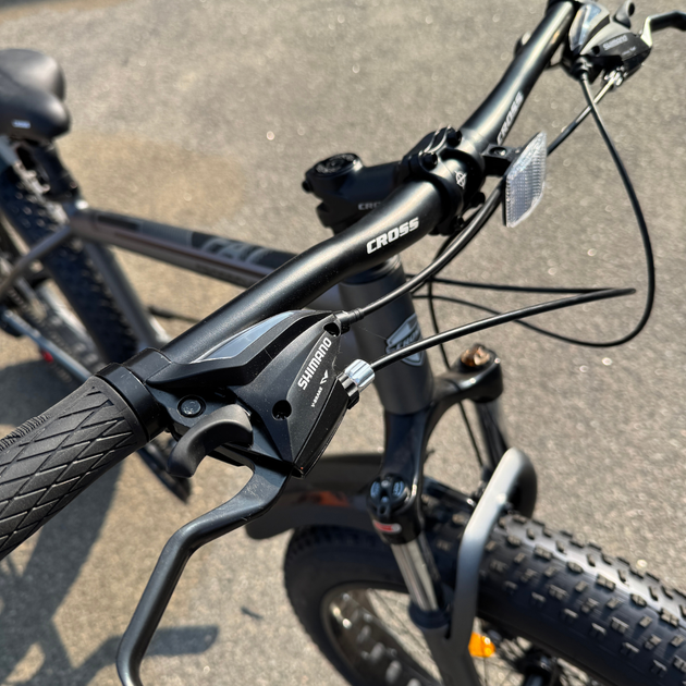 Велосипед Фэтбайк Cross 26"*4" Crossover susp 2025 Рама-19" dark grey - изображение 5