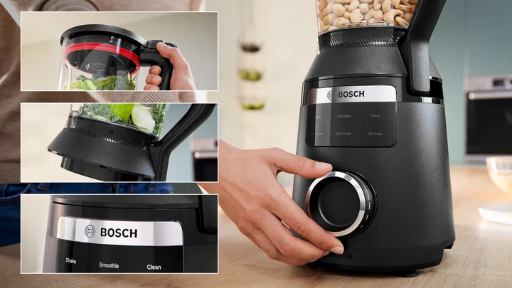 Blender Bosch MMB6652B Czarny - obraz 8