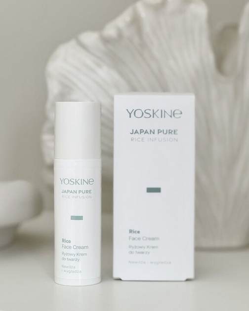 Крем для обличчя Yoskine Japan Pure зволожуючий 50 мл (5900525095114) - зображення 2