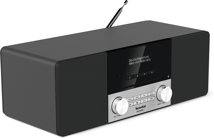 Odbiornik radiowy TechniSat Digitradio 3 DAB+ Black-Silver (0000/3913) - obraz 4