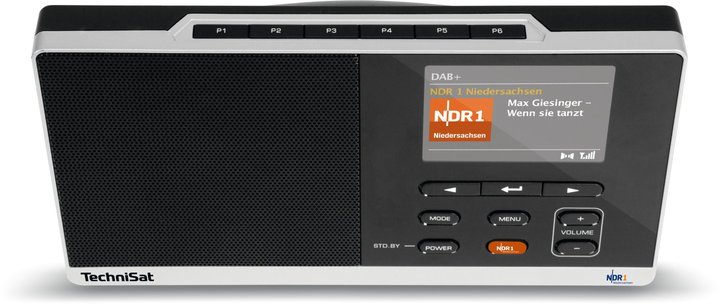 Odbiornik radiowy TechniSat Digitradio 215 NDR 1 Dabbi Edition Black-Silver (0010/4995) - obraz 4