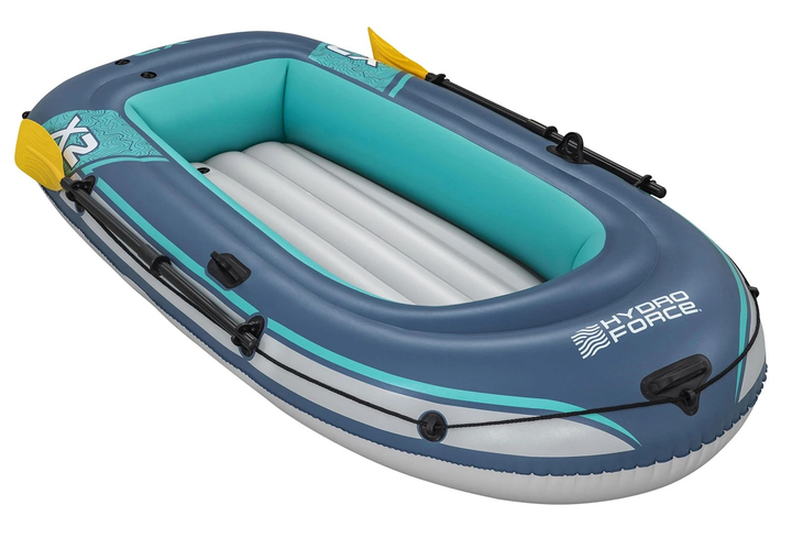 Надувний човен Bestway Hydro-Force Trek X2 Raft 232 x 118 см 61153 (6941607373033) - зображення 3