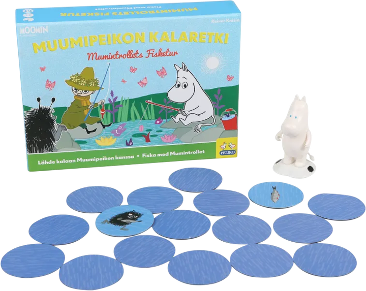 Настільна гра Peliko Moomintrolls Go Fishing (6416550855146) - зображення 2