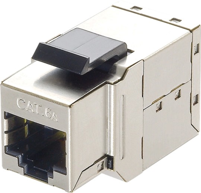 Moduł Keystone Logilink RJ45 CAT6a STP NK4010 (4052792027556) - obraz 1