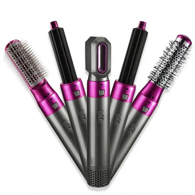Мультистайлер 5 в 1 Hot Air Styler для разных типов волос с функциями придания объема - изображение 4