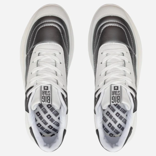 Buty sportowe damskie na platformie do kostki Big Star II274335 37 Białe (5900714405038) - obraz 5