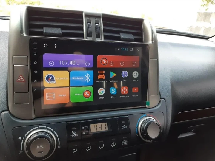 Штатная автомагнитола Gps Android Toyota Prado 150 навигационная мультимедиа система авто - изображение 3