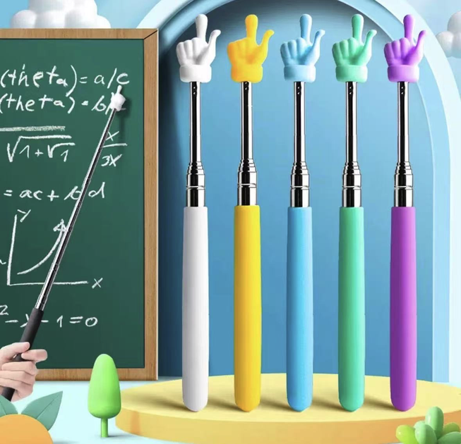 Телескопическая Указка "Палец" 68 см Пикми Красная 65-0022 - Фото 2 Телескопическая Указка "Палец" 68 см Пикми Красная 65-0022 - изображение 2